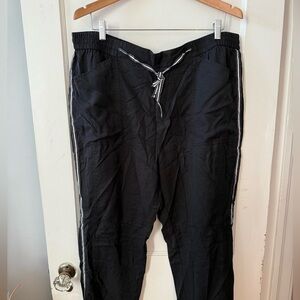 Banana Republic Men's Black Joggers with Drawstring